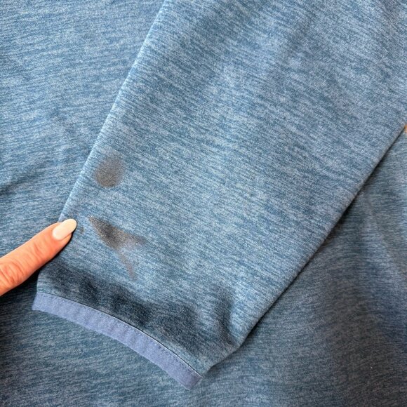 The North Face Canyonlands Full-Zip Jacket Mens XL Fleece Blue *Mark - Picture 7 of 9